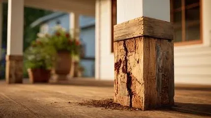 termite wall damage