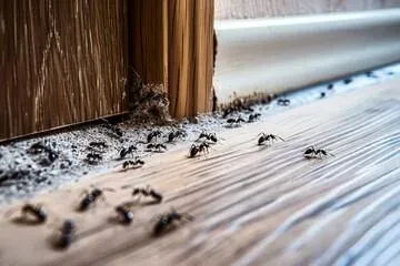 carpenter ants baseboard